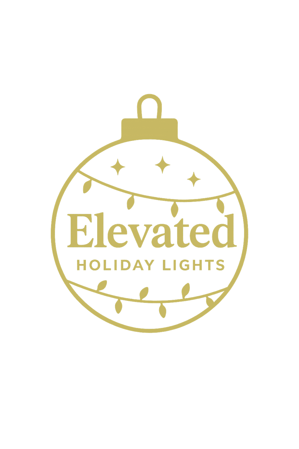 Elevated Holiday Lights logo